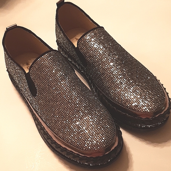 James Formal Rhinestone Dress Slip-On Loafers